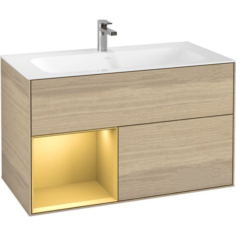 Villeroy & Boch F030HFPC Meuble sous-lavabo Finion F03