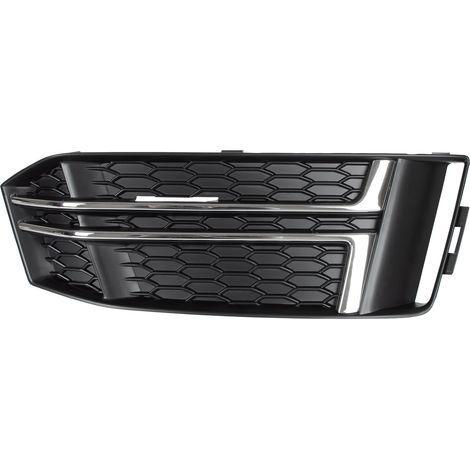 Parrilla del Audi A4 B9 S-line 15-19 en el parachoques delantero derecho (1/2)