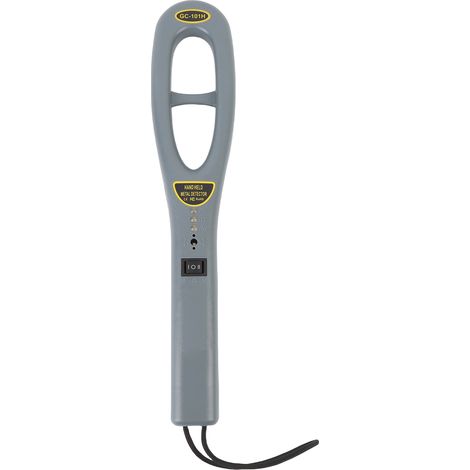 Handheld Metal Detector High Sensitivity Adjustable Sound Vibration Alerts Metal Scanner for Security Inspection