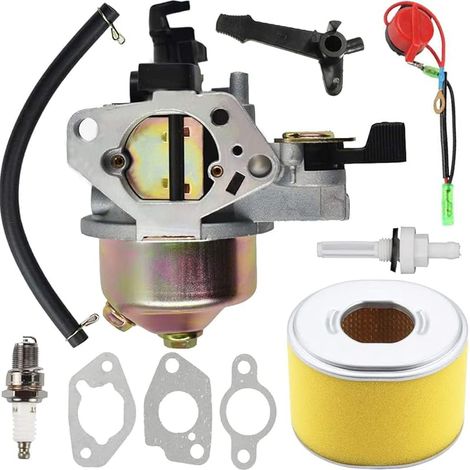 Kit de carburateur avec filtre à air pour HONDA GX240 GX270 8HP 9HP moteurs, remplace le carburateur 16100-ZE2-W71 1616100-ZH9-820 16100-ZH9-W21 (1/4)
