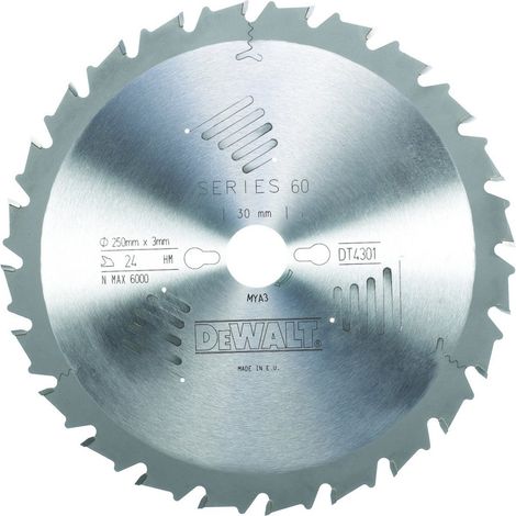 DEWALT Extreme Radialarmsägeblatt für Stationärsägen DT4305 (1/2)