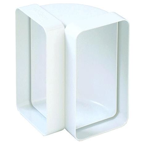 First 120x60mm a 90° curva gomito verticale ff per tubi rettangolari aerazione cappa