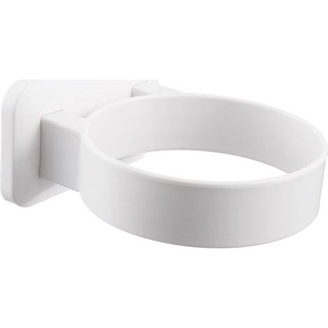 CSPARKV (White)Hair Dryer Holder, No Drilling Hair Dryer Holder, Hair Dryer Holder, No Drilling Self-Adhesive Holder, Hair Dryer Holder, Wall Mounted Hair Dryer Holder (1/3)