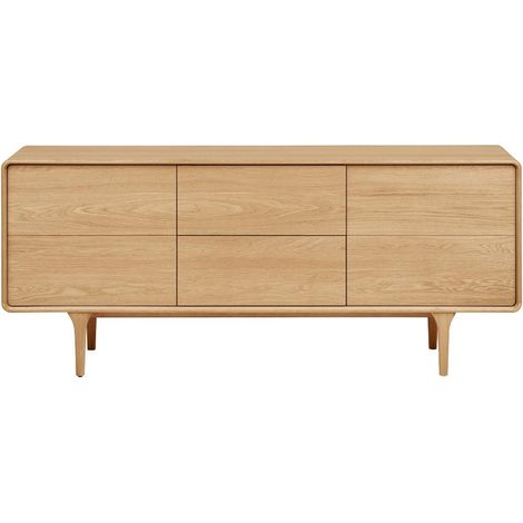 Karna Sideboard 2 Türen, 2 Schubladen Eiche.