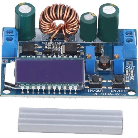 Module LCD Boost Buck Régulateur de Tension Réglable Convertisseur 5.5‑30V vers 0.5‑30V (1/5)