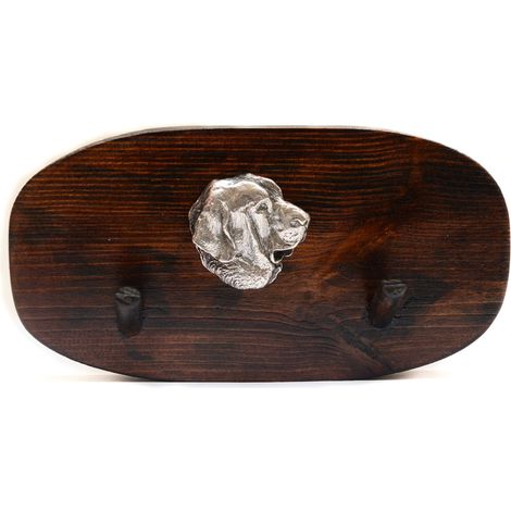Mastín Español - colgador de accesorios, colgador de medallas con un perro, ganchos para llaves de Art-Dog (1/5)