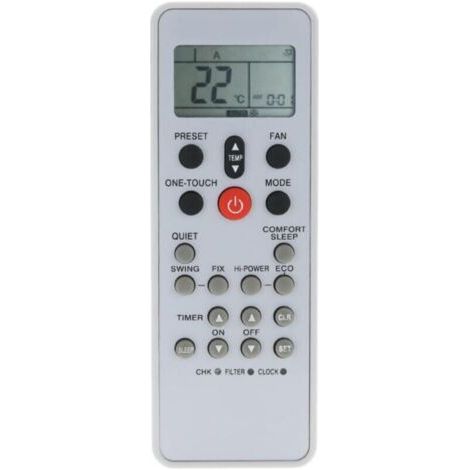 Télécommande de remplacement Toshiba WC-L03SE – Compatible avec climatiseurs – Dimensions 15x5,5 cm – Aucune programmation requise (1/5)