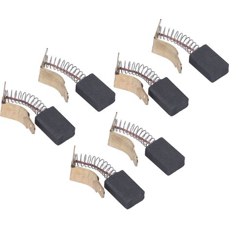 Lot de 20 balais de charbon en cuivre de rechange pour meuleuse d'angle et marteau électrique (1/5)