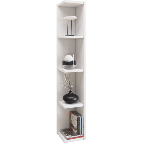 Scaffale in legno per scaffale Corner Rack Honsa 97x15x17 - VCM