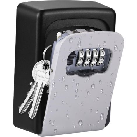 Cassetta portachiavi Ulisem Secure, cassetta portachiavi da parete, cassetta portachiavi con codice a 4 cifre ad alta sicurezza (1/5)