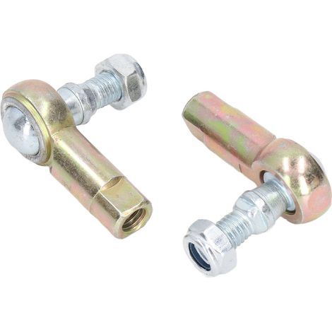 8-mm-Lenkstangenkopf, 2 Stück, universelles Kugelgelenk aus Aluminium für Quad, Dirtbike und Kart