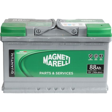Magneti Marelli Batteria per auto 90AH 12V 740A EN1 per cassetta L4