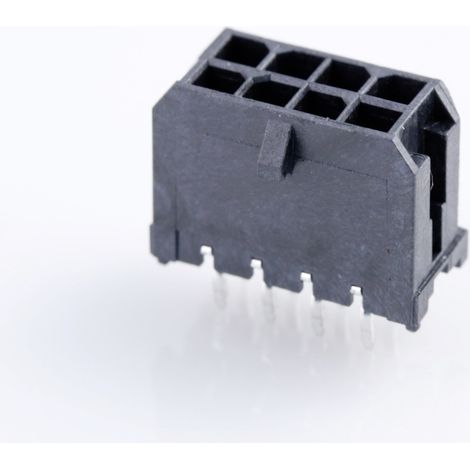 Molex Einbau-Stiftleiste (Standard) Polzahl Gesamt 8 Rastermaß: 3 mm 430450812 1 St. Tray