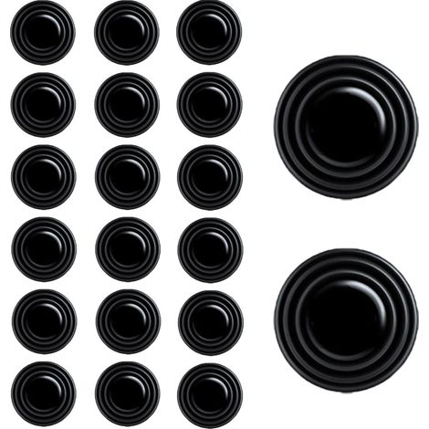 20 protectores de puerta de coche, pegatinas universales anticolisión para insonorizar el parachoques. (1/5)
