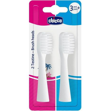 Cabezales para cepillo de dientes el茅ctrico Chicco 3L+