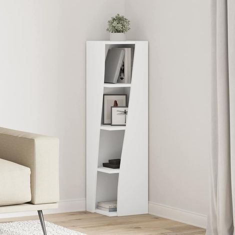 Eckschrank 27,5x27x102cm Holzwerkstoff