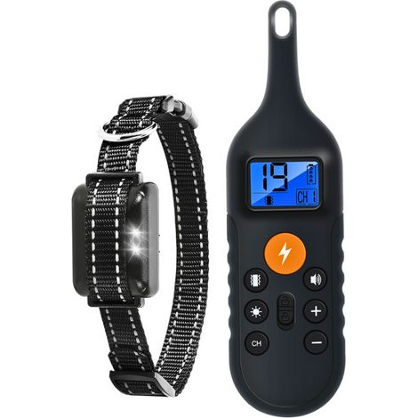Collar de adiestramiento recargable para perros con vibración, sonido y estimulación eléctrica, resistente al agua IPX67, apto para todos los perros - OTROS (1/3)