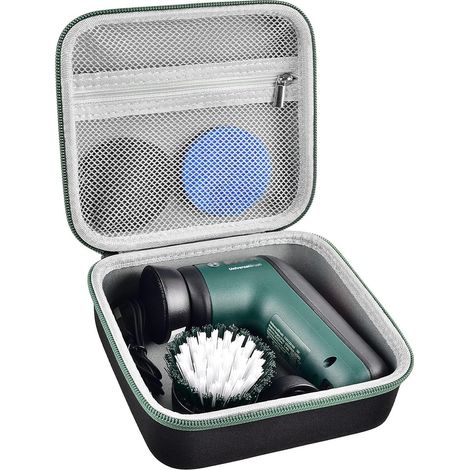 Étui compatible avec Bosch Home and Garden Brosse de nettoyage universelle Brush. Boîte à outils pour câble USB, accessoires de nettoyage (boîte de rangement uniquement) (1/5)