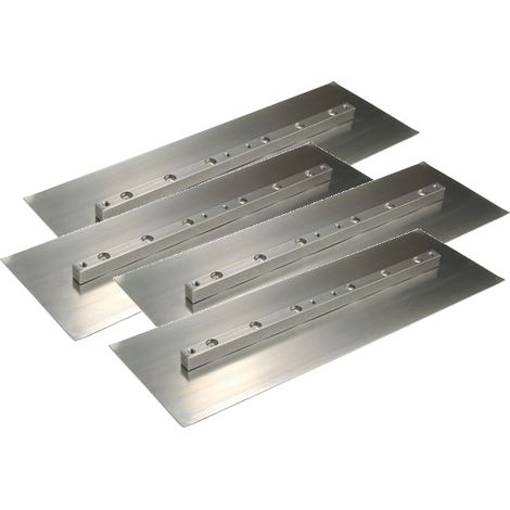 Jeu de 4 pales de finition pour truelle mécanique 900 mm