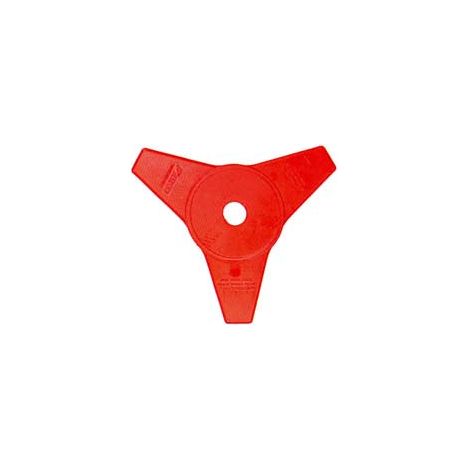 DISCO IN NYLON PER DECESPUGLIATORE A 3 DENTI ø mm.255, foro mm.25