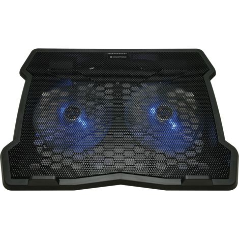 CONCEPTRONIC 2-Fan Cooling Pad 15.6` schwarz THANA06B