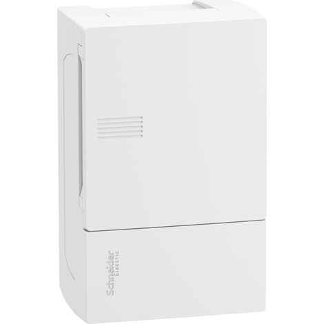 SCHNEIDER MIP10104 Cofre mini PRAGMA superficie 4 módulos puerta plena (1/3)