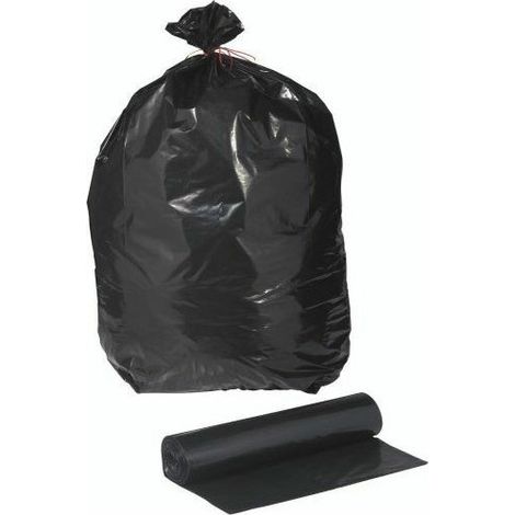 SACCO IMMONDIZIA CON LACCIO TRADIZIONALE 160L X 10 PEZZI - CLEAN HOME
