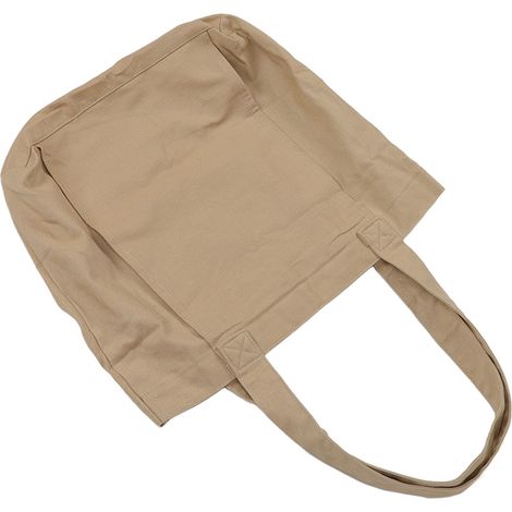 Sac de tapis de yoga pliable, grande capacité et portable, avec poche intérieure surdimensionnée, idéal pour les voyages, les activités de plein air et la salle de sport (kaki). (1/5)