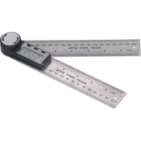 Rapporteur numérique 0-200mm 360° équerre électronique haute précision LCD mesureur d'angle (1/5)
