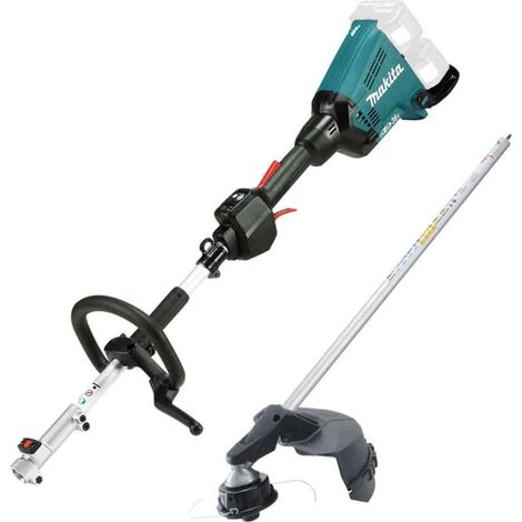 Makita – Débrousailleuse sans fil 36V – Moteur Brushless – Tête de coupe 230mm – Pour terrains accidentés – Accessoire multifonctionnel