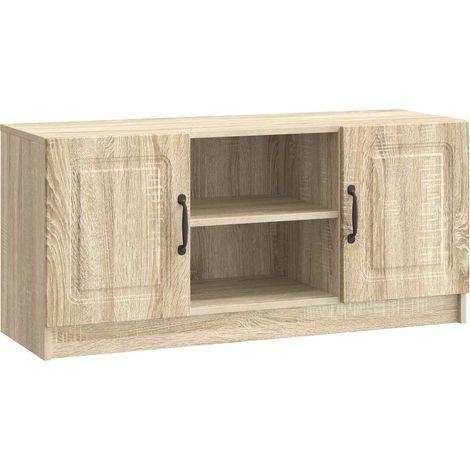 vidaXL Mobile TV Rovere Sonoma 102 x 34,5 x 47 cm Legno