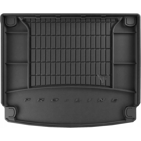 Kofferraummatte aus Gummi, Einlage aus Teppich, Porsche Cayenne 2 2010-2017 TM (1/5)