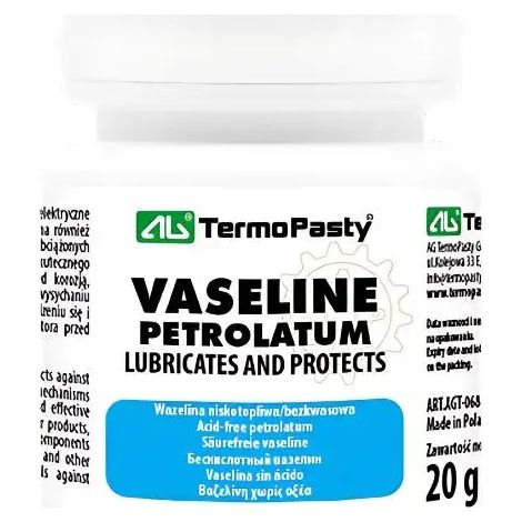 Vaselina tecnica NT 20 g - grasso protettivo, isolante elettricamente per connettori elettrici, batterie, guarnizioni, protezione contro l'umidità, grasso per metallo, gomma, plastica, manutenzione de