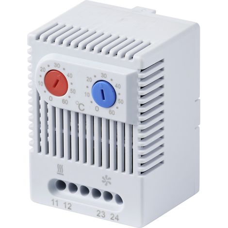 TRU COMPONENTS Thermostat TC-ZR011  1 Schließer, 1 Öffner (L x B x H) 67 x 46 x 50 mm  1 St. (1/5)