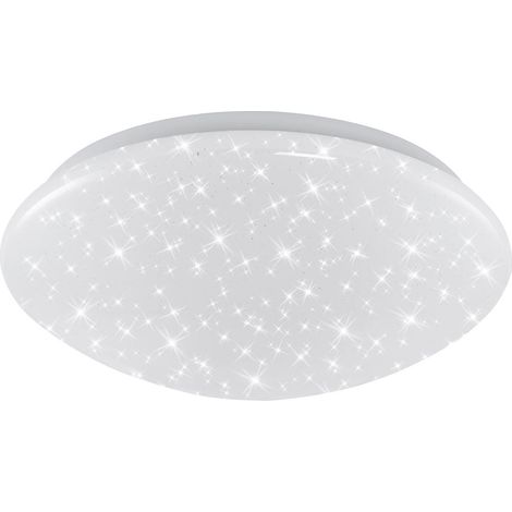 BRILONER- LED Deckenlampe mit Sternenhimmel, neutralweiße Lichtfarbe, 12W, 1300 Lumen, Lampe, LED Deckenleuchte, Wohnzimmer, Schlafzimmer,Kinderzimmer