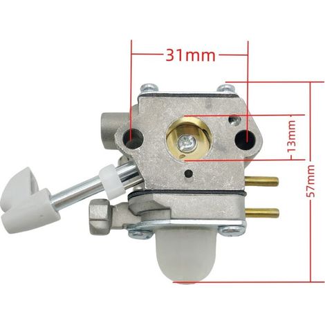 Carburateur compatible avec souffleur 26B UT09526 308054114 308054075 909-196, ensemble de corps de papillon de mélange de carburant haute précision pour souffleur dorsal