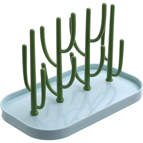 Escurridor de biberones, base estable, plástico apto para uso alimentario, secado rápido, cocina (1/5)