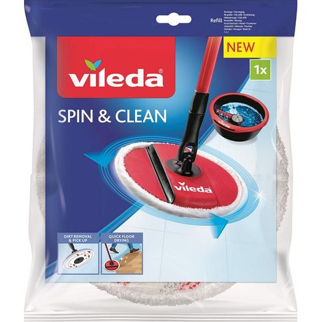 Mopa de repuesto VILEDA Spin and Clean (1/4)