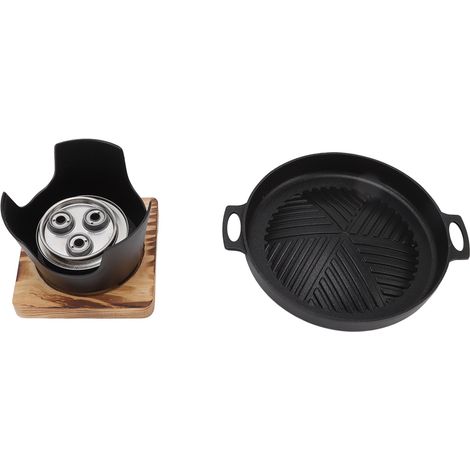 Grill de Table Portable Mini Barbecue sans Fumée pour Camping Pique-nique Maison HN BBQ18D