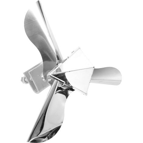 Moulin à Vent en Acier Inoxydable Petit Taille, Réfléchissant pour Oiseaux, Outil de Jardin Pratique Anti-Pigeons et Corbeaux pour Extérieur Balcon et Jardin (1/5)