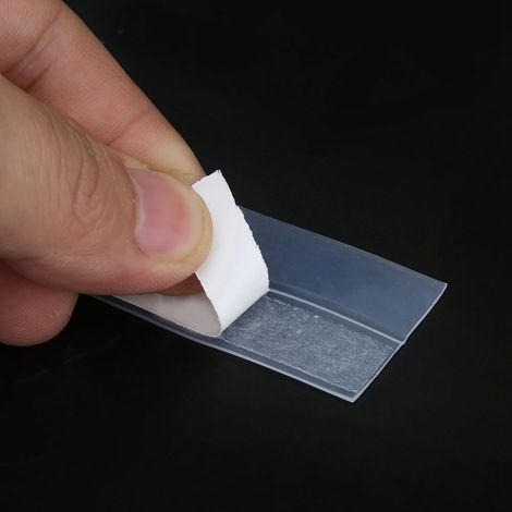 Joint d'étanchéité autocollant en silicone pour portes et fenêtres, coupe-froid (25 mm x 5 m) (1/5)