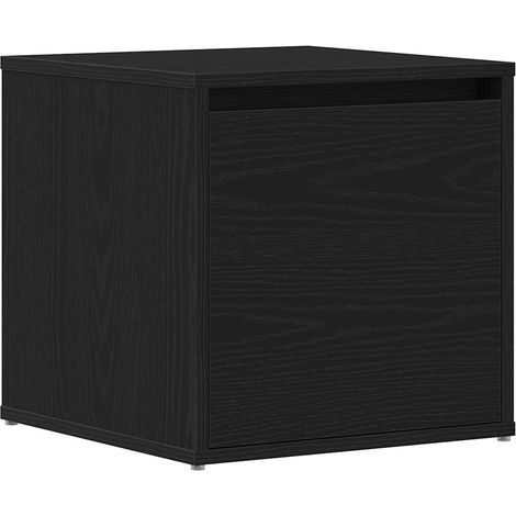 Commode Chêne noir 40,5 x 40 x 40 cm Bois d'ingénierie CFW143017 (1/5)
