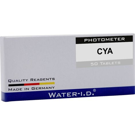 Water ID 50 Tabletten Cyanursäure für PoolLAB Tablettes
