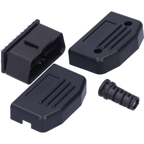 Adaptateur universel OBD2 16 broches mâle pour outil de diagnostic, compatible avec la plupart des voitures 24 V. (1/5)