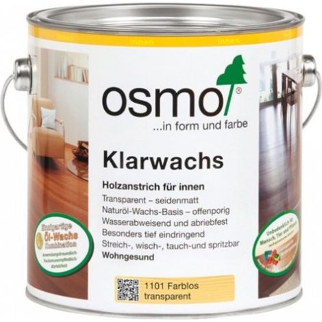 OSMO 1101 Klarwachs Farblos 750ml (1/2)