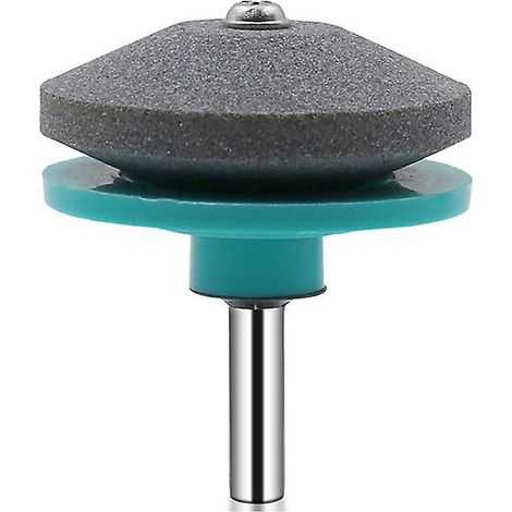 Affûteuse de lames de tondeuse à gazon à énergie éolienne, tête d'affûtage durable pour lames de tondeuses rotatives - AquaForge