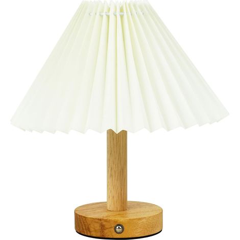 Lampe de table, lampe de table à abat - jour pliant, lampe de table pour enfants dans la chambre à coucher, salon, lampe de table de lecture à douille E27