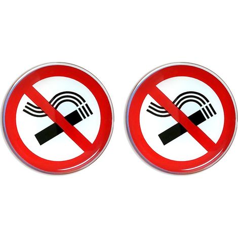 3D Sticker No Smoking (1/4)