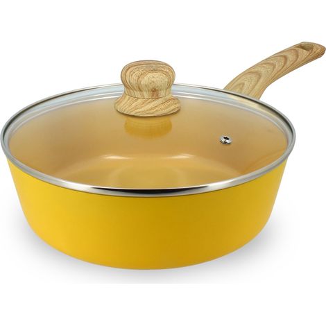 Sauteuse en aluminium 24cm, COLORAMA (1/5)