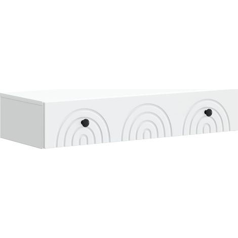 Mesa Lateral Montada en la Pared 87,5 x 34,5 x 17 cm